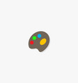 paint modern icon vector image vector image