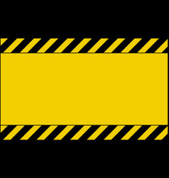 Caution tape background wallpaper design with Vector Image