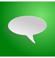 speech bubble vector image vector image