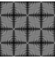 op art halftone bulge black white seamless pattern vector image vector image