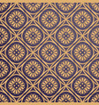 luxury ornamental background in gold color vector image