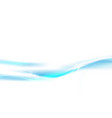 abstract modern futuristic blue and white wavy vector image