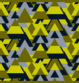 triangle camo bold seamless pattern vector image vector image