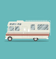 flat mobile home vector image