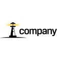 lighthouse logo vector image vector image