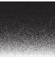 halftone dotwork style monochrome gradient vector image vector image