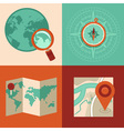 map set vector image