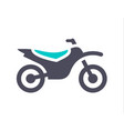 new gray turquoise icon on a white background vector image