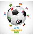 fifa world cup background vector image