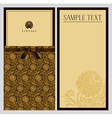floral and decorative background vector image