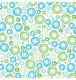 green-blue swirl pattern background vector image
