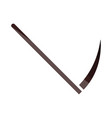 scythe icon vector image vector image
