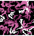 seamless camouflage background vector image