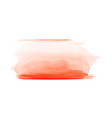 abstract watercolor orange hand-drawn background vector image