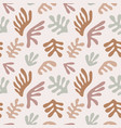 matisse inspired seamless pattern abstract cut vector image vector image