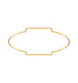 abstract gold art banner poster greeting card vector image