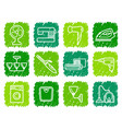 home appliances icons vector image