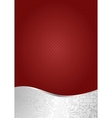 red background vector image vector image