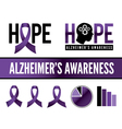 alzheimers graphics vector image vector image