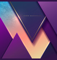 abstract color background template banner vector image