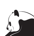 panda design vector image vector image