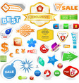 sale element vector image
