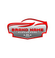 cars logo design automotive modification vector image vector image