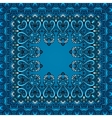 decorative abstract square pattern vector image