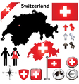 switzerland small vector image vector image