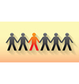human figures vector image