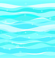 abstract blue waves pattern seamless vector image vector image