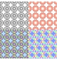 arabic multicolor seamless patterns vector image vector image
