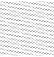 black dotted pattern on white background vector image