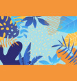modern summer backdrop vector image
