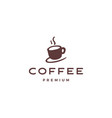 coffee cup logo icon vector image