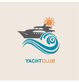 motorboat icon image vector image vector image