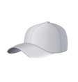 baseball cap realistic template vector image