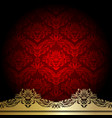 red background vector image vector image