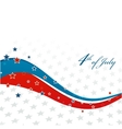 american independence day patriotic background vector image