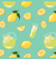 colorful summer drink background vector image