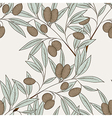 olive seamless pattern can be used for wallpaper w vector image