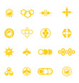 honeycomb logo vector image