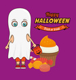 happy halloween design vector image