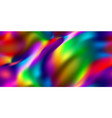 vivid rainbow holographic abstract seamless vector image