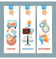 seo banners set vector image vector image