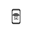 phones vector image