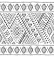 tribal mexican vintage ethnic seamless pattern vector image
