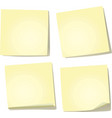 paper notes vector image vector image