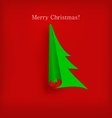 christmas tree for your design vector image