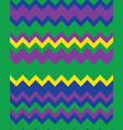 seamless zigzag lines colored vector image